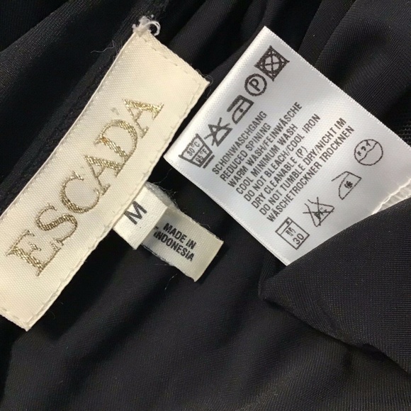 ❌SOLD❌ESCADA Purple Beaded Tank Stretchy Medium - Picture 6 of 8